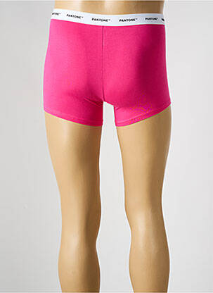 Boxer elasticitate roz PANTONE TM bărbat