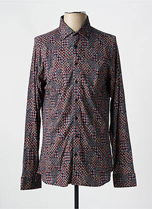 Cămașă cu mâneci lungi maro DESOTO bărbat