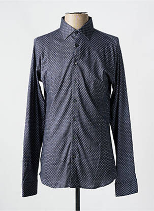 Cămașă cu mâneci lungi gri DESOTO bărbat