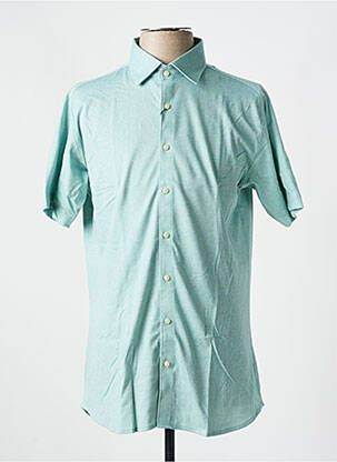 Cămașă cu mâneci scurte verde DESOTO bărbat