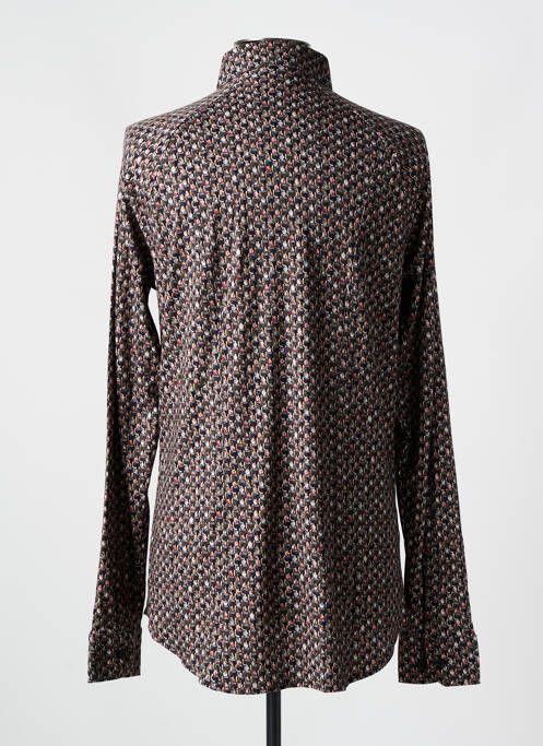 Cămașă cu mâneci lungi maro DESOTO bărbat