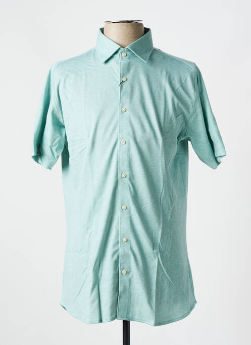 Cămașă cu mâneci scurte verde DESOTO bărbat