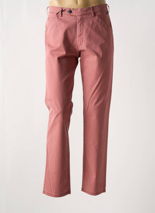 Pantalon chino roz MEYER bărbat