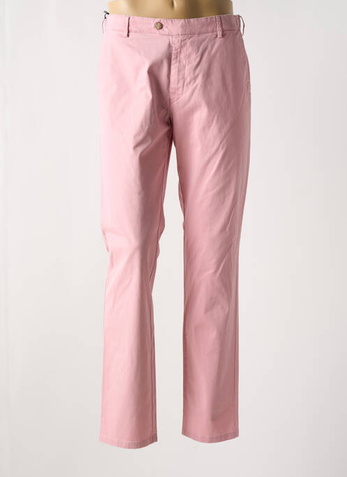 Pantalon chino roz MEYER bărbat