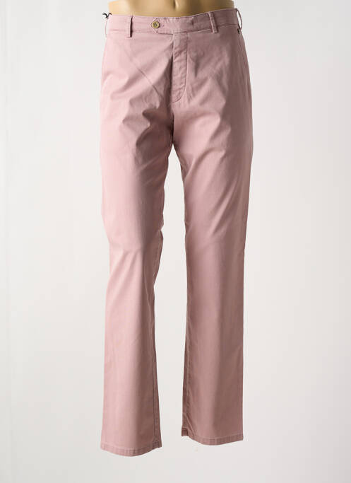 Pantalon chino roz MEYER bărbat