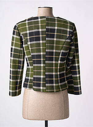 Jachete casual guler rotund verde EMME M femeie