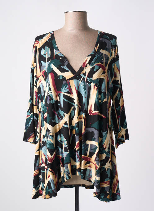 Tunică mâneci lungi verde KAKIE femeie