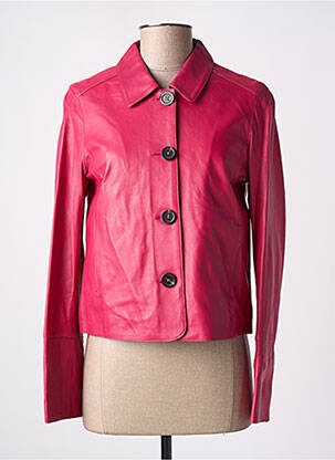 Geci din piele ecologică roz OAKWOOD femeie