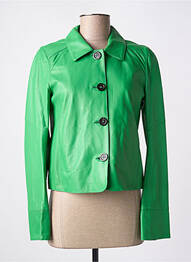 Geci din piele ecologică buzunare verde OAKWOOD femme