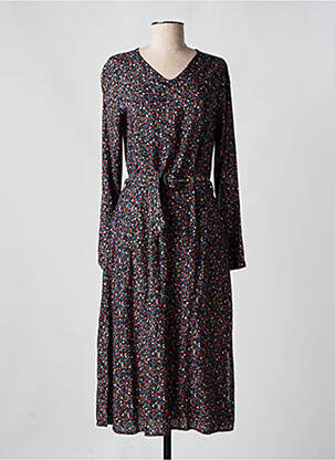 Rochie lungă mâneci lungi mâneci lungi negru AGATHE & LOUISE femeie