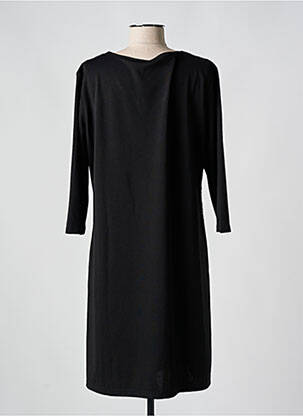 Rochie scurtă mâneci 3/4 mâneci 3/4 negru PURPLE'S BY SH femeie