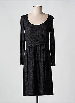 Rochie midi mâneci lungi mâneci lungi negru KANOPE femeie