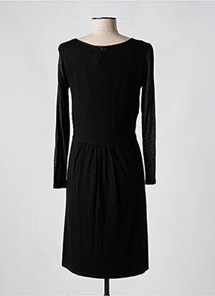 Rochie midi mâneci lungi mâneci lungi negru KANOPE femeie