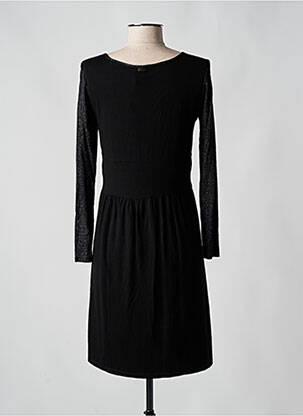 Rochie midi mâneci lungi mâneci lungi negru KANOPE femeie