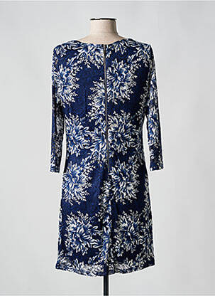 Rochie scurtă mâneci 3/4 mâneci 3/4 albastru VEGAS femeie