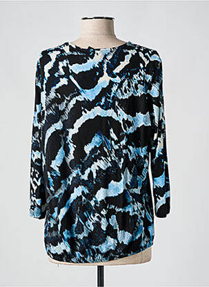 Tricou mâneci 3/4 mâneci 3/4 albastru SIGNATURE femeie