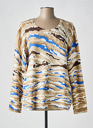 Pulover bej DIANE LAURY femeie