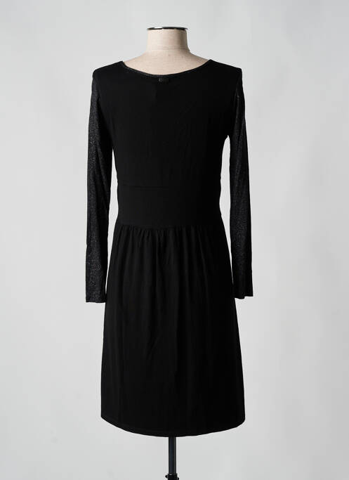 Rochie midi mâneci lungi mâneci lungi negru KANOPE femme