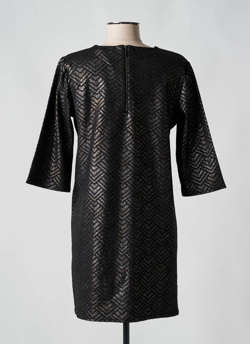 Rochie scurtă negru QUINZE HEURES TRENTE femeie