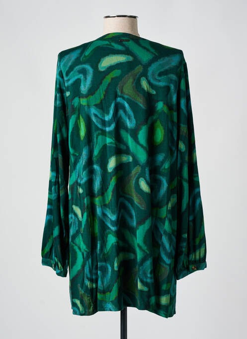 Tunică mâneci lungi verde AGATHE & LOUISE femeie