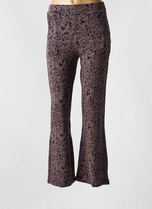 Pantalon evazat maro AGATHE & LOUISE femeie