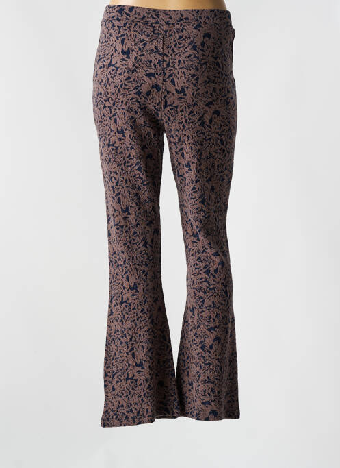 Pantalon evazat maro AGATHE & LOUISE femeie