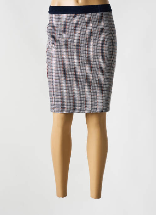 Fustă midi albastru SIGNATURE femeie