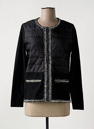 Jachete casual guler rotund negru MARINA V femeie