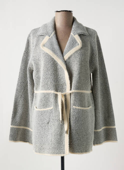 Vestă cu mâneci lungi gri MARINA V femeie