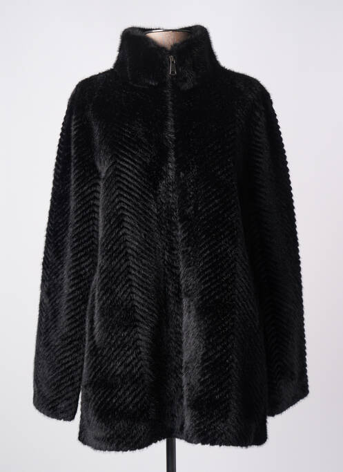 Palton lung negru STUDIO BIRKIN femeie