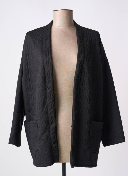 Jachete casual croială dreaptă negru KAKIE femme