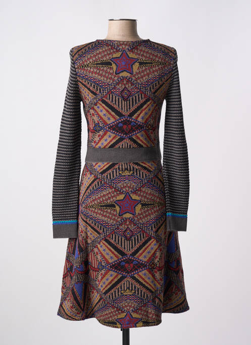 Rochie midi gri ALDO MARTIN'S femeie