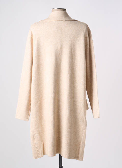 Vestă cu mâneci lungi bej TANDEM femeie