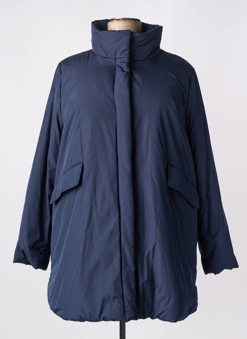 Parka mâneci lungi fără glugă albastru PERSONA BY MARINA RINALDI femme