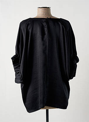 Top croială fluidă mâneci 3/4 negru LES ACOLYTES femeie