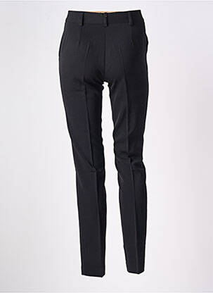 Pantalon slim talie înaltă talie înaltă negru KACY femeie