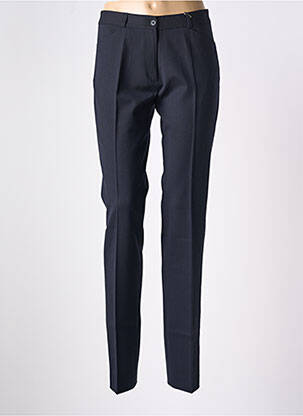 Pantalon slim talie înaltă talie înaltă albastru KACY femeie