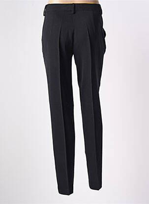Pantalon slim talie înaltă talie înaltă negru KACY femeie