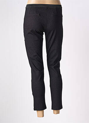 Jegging țesătură melanj talie înaltă negru JANIS & JOHN femeie