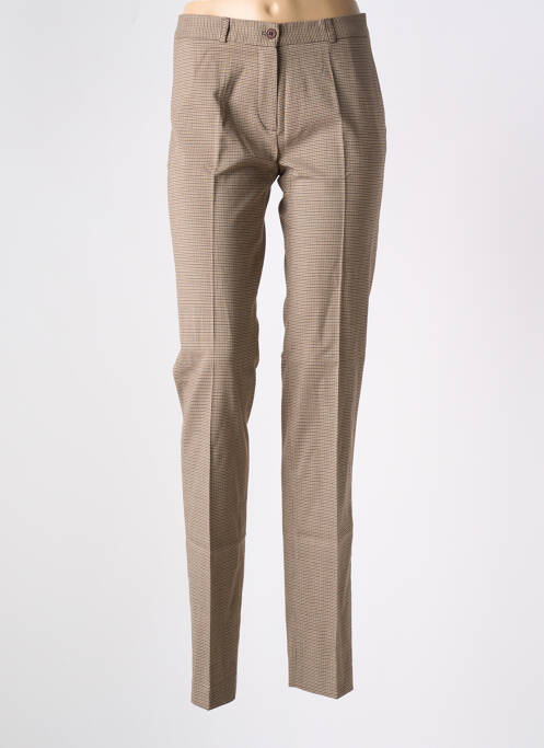 Pantalon slim maro KACY femeie