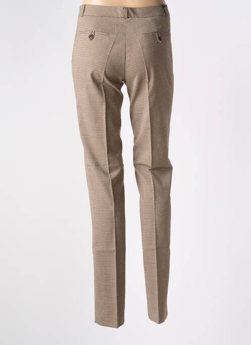 Pantalon slim maro KACY femeie