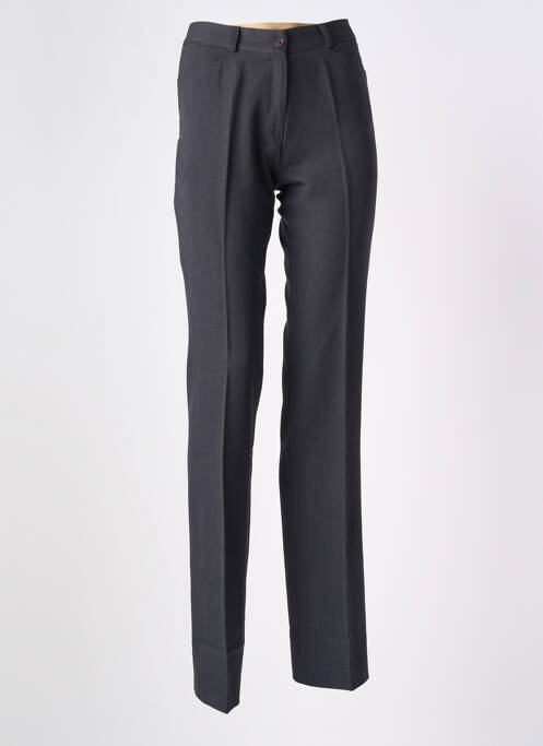 Pantalon slim buzunare talie înaltă gri KACY femme