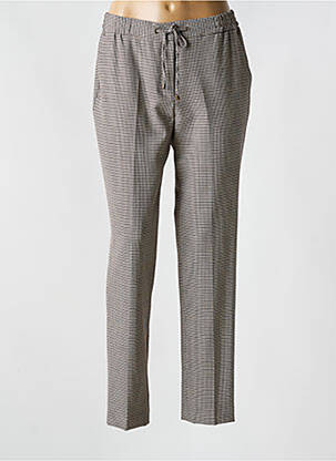 Pantalon drept talie elastică gri GERARD DAREL femeie