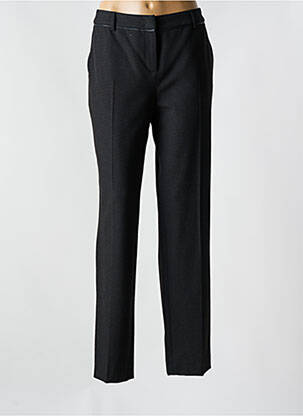 Pantalon drept închidere cu fermoar sub clapetă cu cârlig negru GERARD DAREL femeie