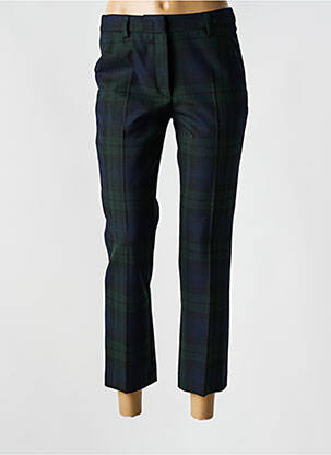 Pantalon 7/8 închidere cu fermoar sub clapetă cu cârlig albastru GERARD DAREL femeie