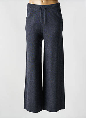 Pantalon evazat talie elastică gri MARINA V femeie