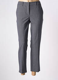 Pantalon 7/8 închidere cu fermoar sub clapetă cu cârlig mărime normală gri MARELLA femme