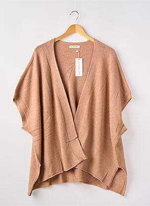 Vestă cu mâneci scurte maro ALEXANDRE LAURENT femeie