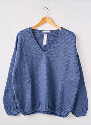 Pulover albastru ADN COLLECTION femeie