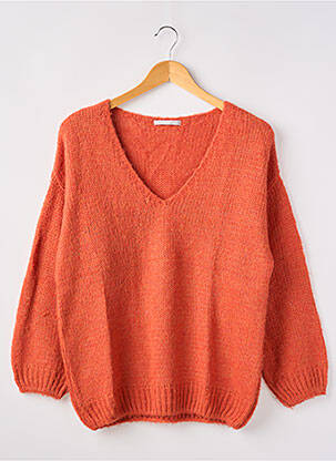 Pulover portocaliu deschis ADN COLLECTION femeie